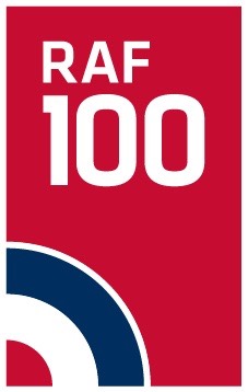 RAF100 Logo Vertical